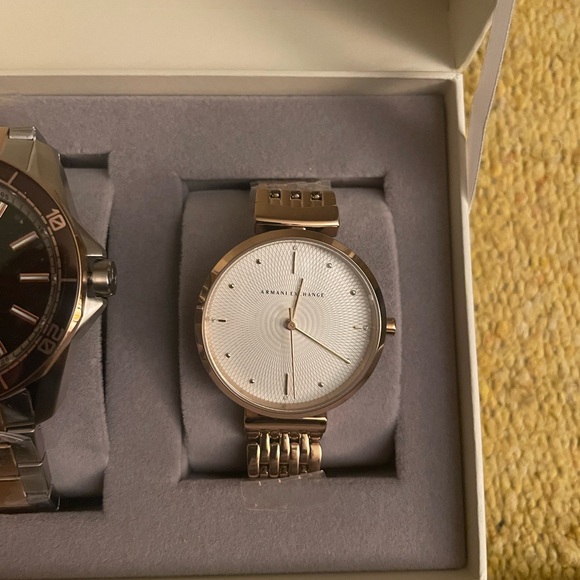 Armani Exchange His & Hers watch set - Picture 5 of 5
